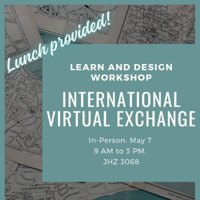 International Virtual Exchange workshop with lunch provided!